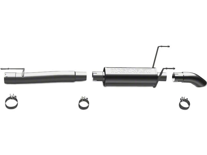 Magnaflow Off Road Pro Series Single Exhaust System; Turn Down (06-08 5.7L RAM 1500)