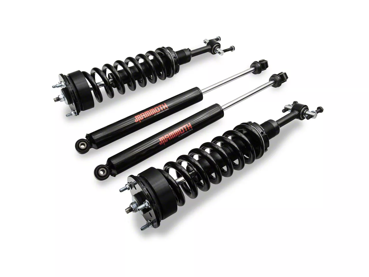 Mammoth 0 to 2-Inch Lift Coil-Over Kit (15-26 4WD F-150 w/o CCD System, Excluding Raptor)