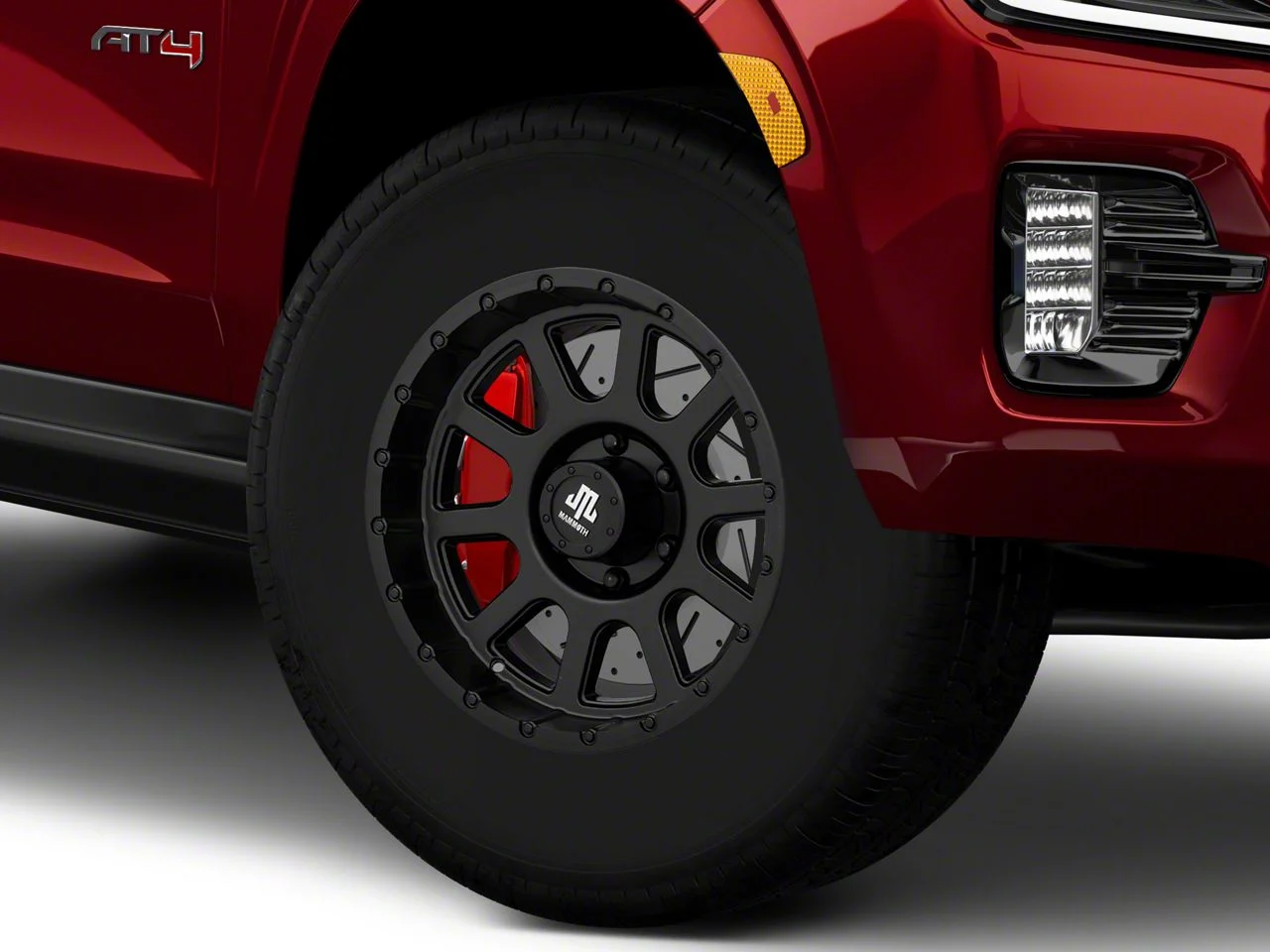 Mammoth 10 Hole Matte Black 6-Lug Wheel; 17x9; -6mm Offset (21-26 Yukon)