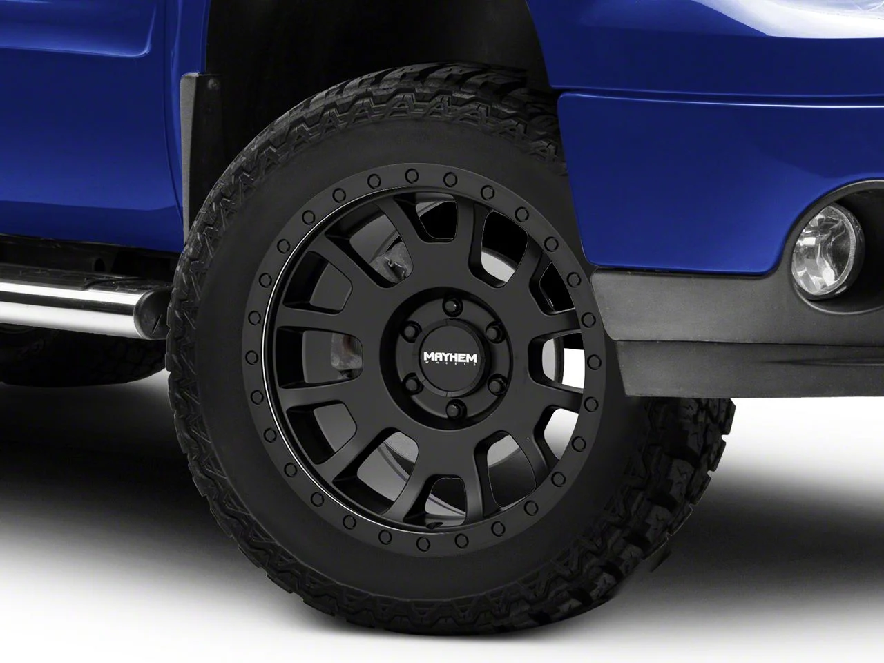 Mayhem Wheels Scout Matte Black 6-Lug Wheel; 20x9; 10mm Offset (07-13 Sierra 1500)