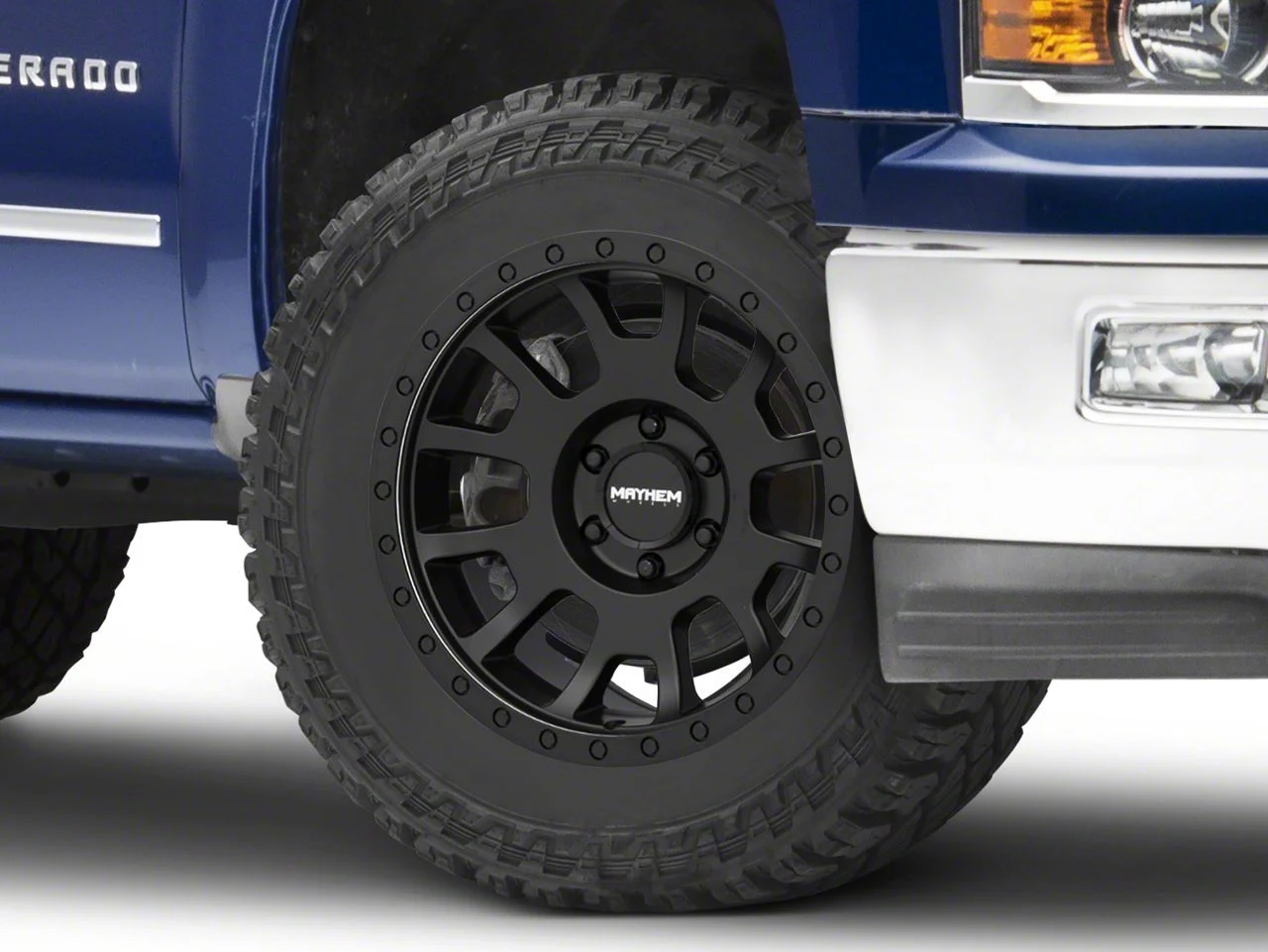 Mayhem Wheels Scout Matte Black 6-Lug Wheel; 20x9; -5mm Offset (14-18 Silverado 1500)