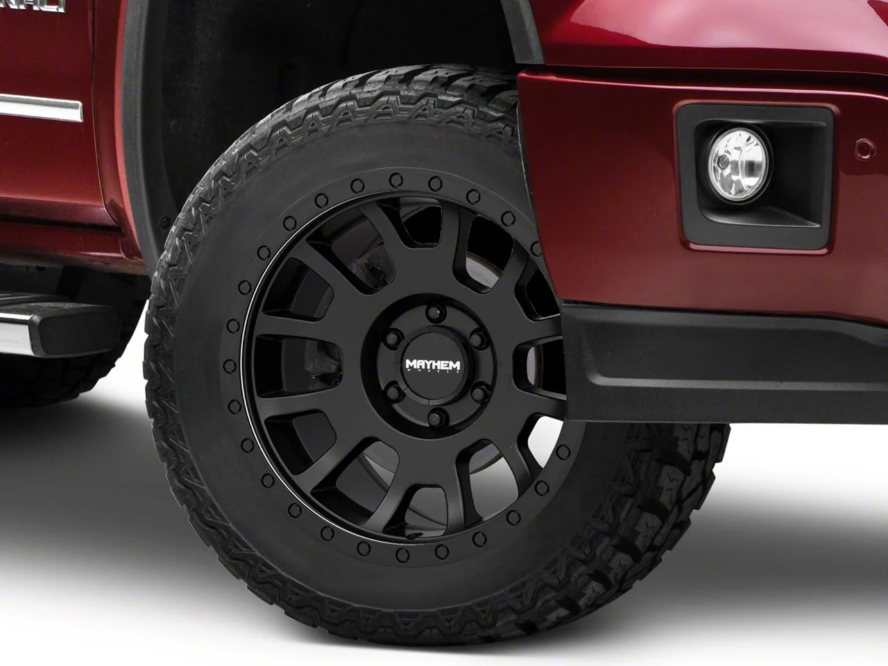 Mayhem Wheels Scout Matte Black 6-Lug Wheel; 20x9; -5mm Offset (14-18 Sierra 1500)