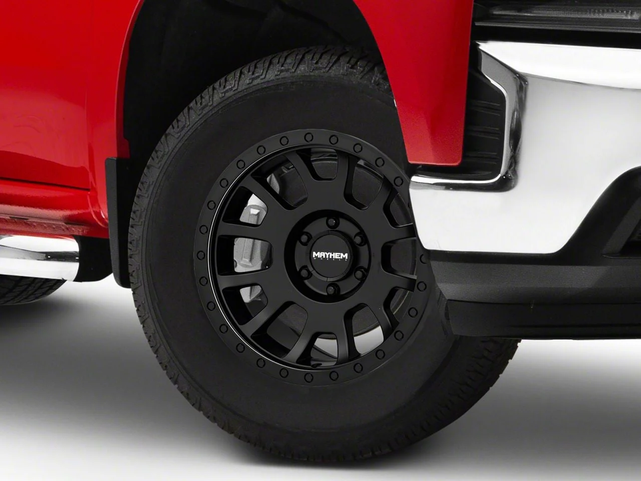 Mayhem Wheels Scout Matte Black 6-Lug Wheel; 18x9; 0mm Offset (19-26 Silverado 1500)