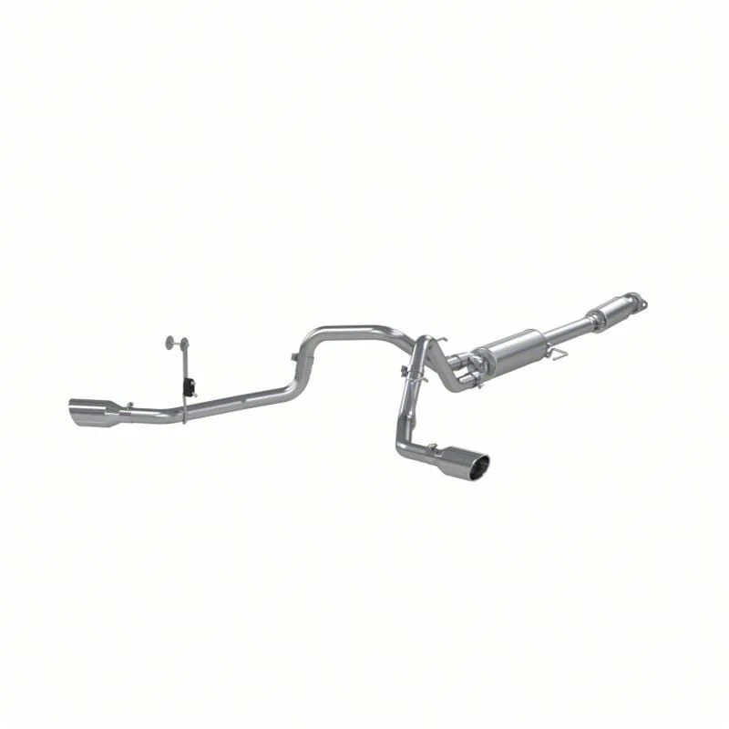 MBRP Armor Lite Dual Exhaust System; Side Exit (21-26 2.7L EcoBoost F-150)