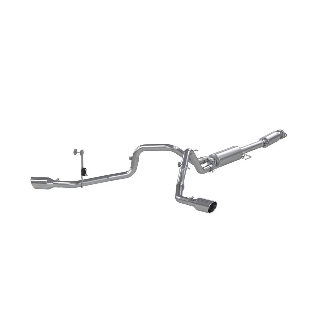 MBRP Armor Plus Dual Exhaust System; Side Exit (21-26 3.5L EcoBoost F-150, Excluding Raptor & Tremor)