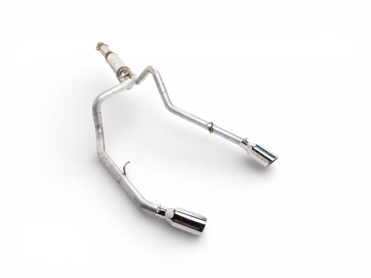 MBRP Armor Plus Dual Exhaust System; Rear Exit (21-26 5.0L F-150, Excluding Tremor)