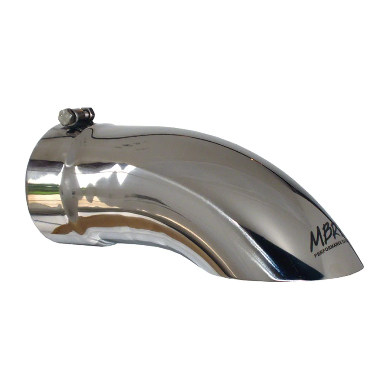 MBRP Turn Down Exhaust Tip; 5-Inch; Polished (Fits 5-Inch Tailpipe)