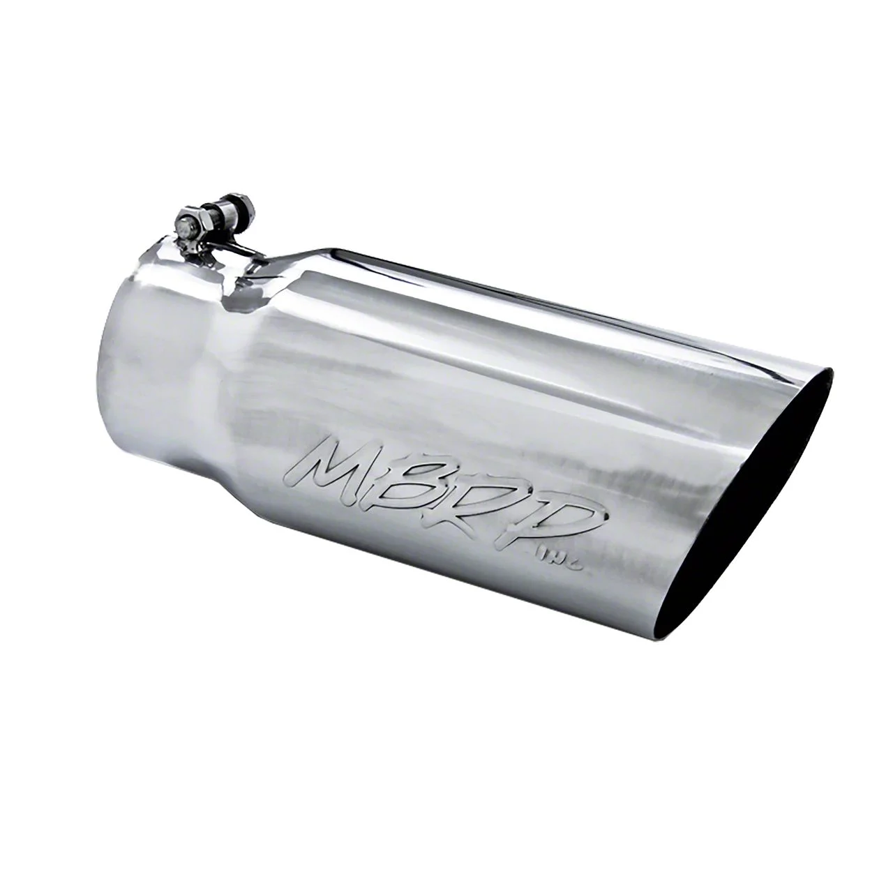 MBRP 5-Inch Angled Single Walled (Fits 4-Inch Tailpipe)