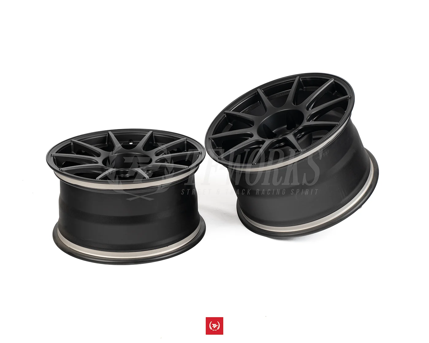 Work MCO 17x9+15 / 17x10+25 5x114.3 - Matte Black * Rare *