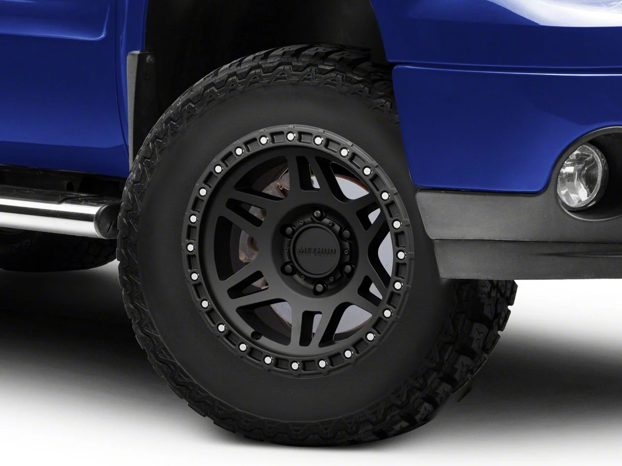 Method Race Wheels MR312 Matte Black 6-Lug Wheel; 17x8.5; 0mm Offset (07-13 Sierra 1500)