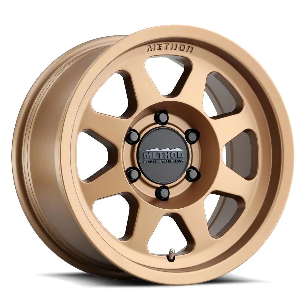 Method Race Wheels MR701 Bronze 6-Lug Wheel; 17x8.5; 0mm Offset (19-26 Silverado 1500)