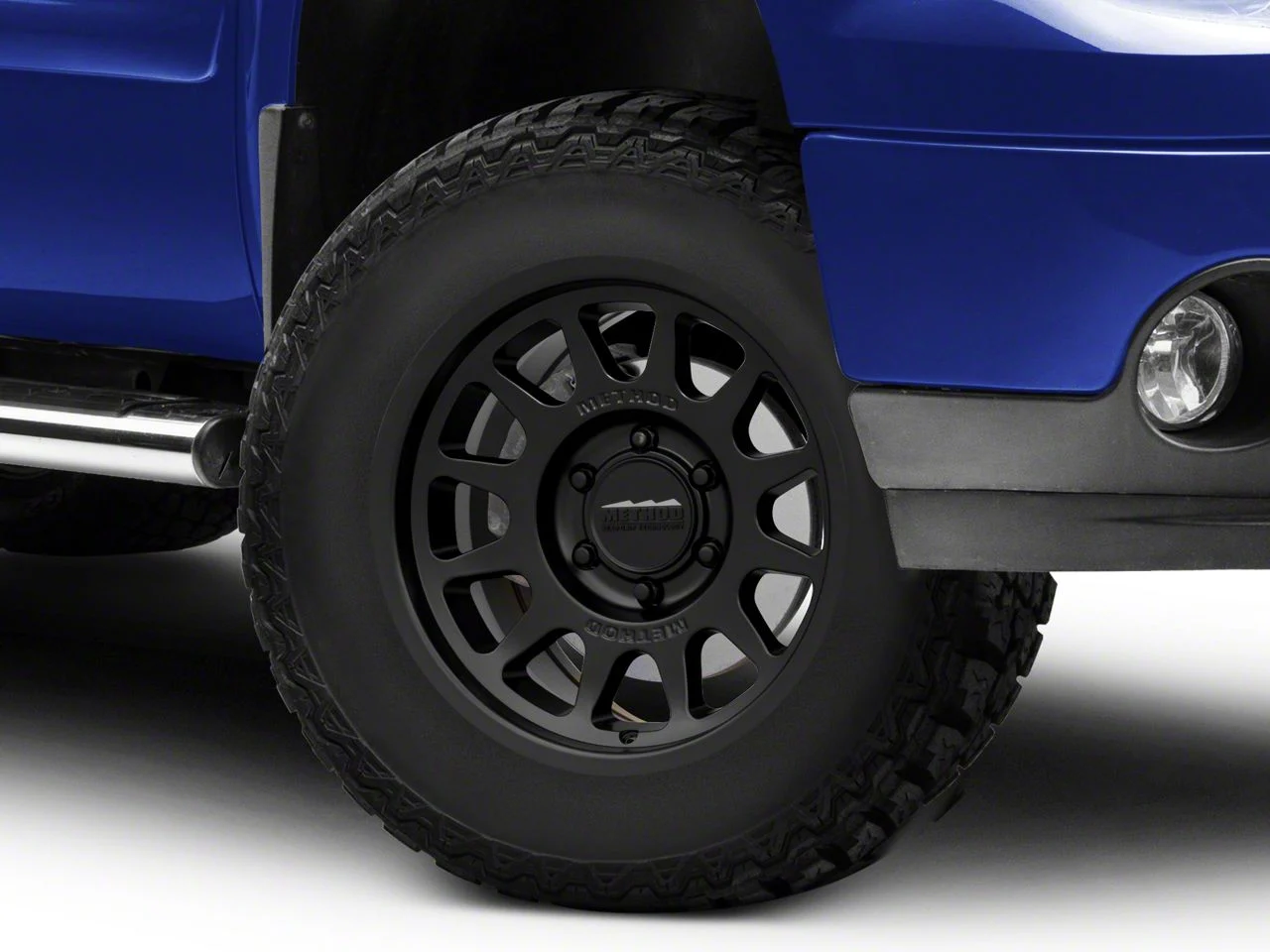 Method Race Wheels MR703 Matte Black 6-Lug Wheel; 17x8.5; 0mm Offset (07-13 Sierra 1500)