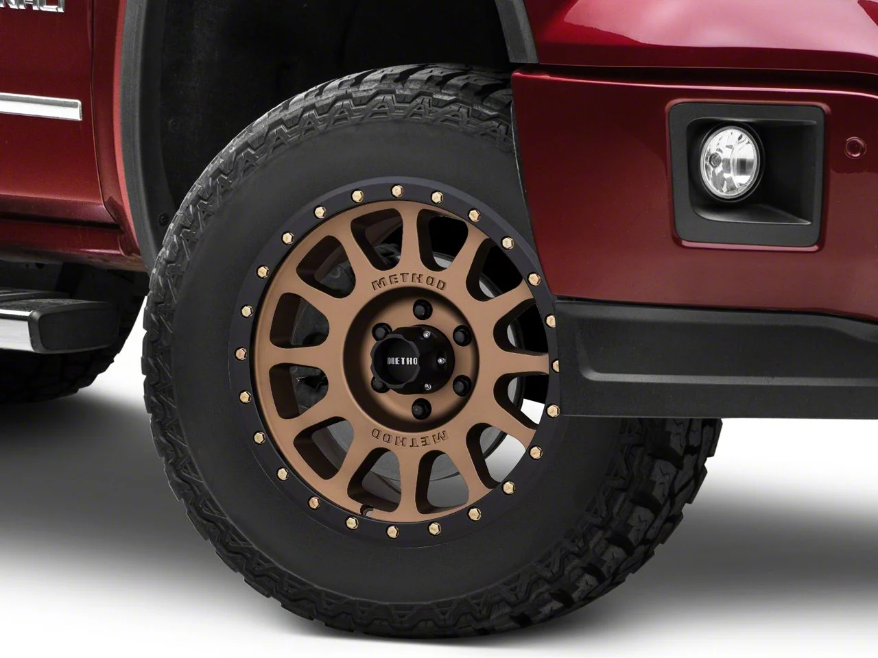 Method Race Wheels MR305 NV Bronze 6-Lug Wheel; 18x9; 18mm Offset (14-18 Sierra 1500)