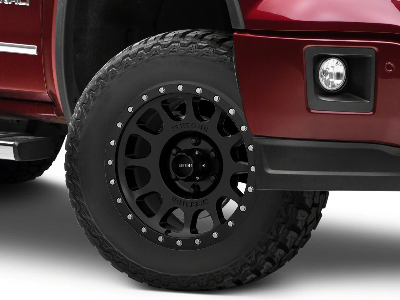 Method Race Wheels MR305 NV Matte Black 6-Lug Wheel; 18x9; 18mm Offset (14-18 Sierra 1500)