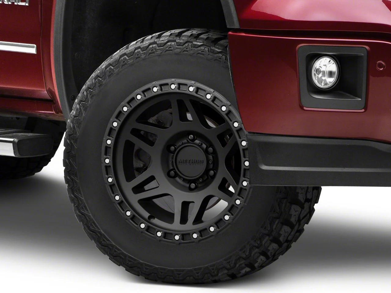 Method Race Wheels MR312 Matte Black 6-Lug Wheel; 18x9; 18mm Offset (14-18 Sierra 1500)