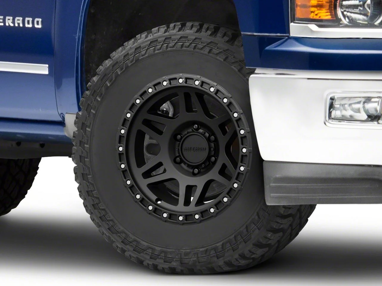 Method Race Wheels MR312 Matte Black 6-Lug Wheel; 18x9; 18mm Offset (14-18 Silverado 1500)