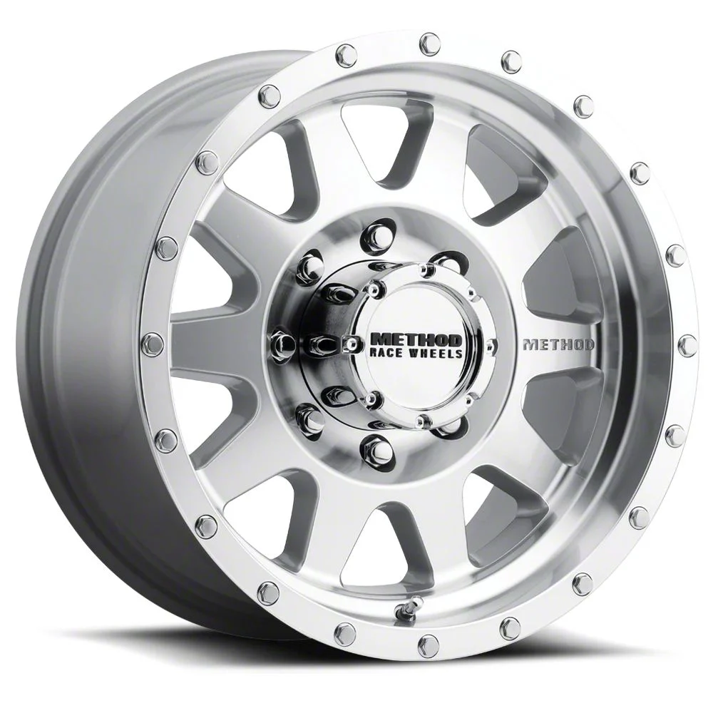 Method Race Wheels MR301 The Standard Machined 8-Lug Wheel; 18x9; 18mm Offset (11-16 F-250 Super Duty)