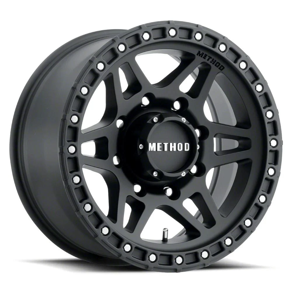 Method Race Wheels MR312 Matte Black 8-Lug Wheel; 17x8.5; 0mm Offset (11-16 F-250 Super Duty)