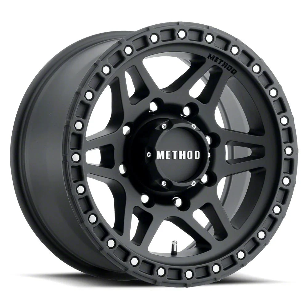Method Race Wheels MR312 Matte Black 8-Lug Wheel; 18x9; 18mm Offset (11-16 F-250 Super Duty)