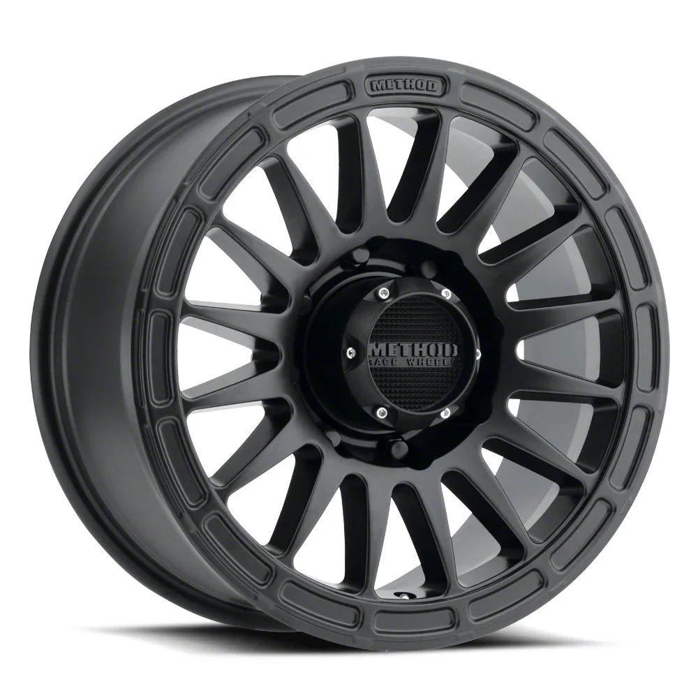 Method Race Wheels MR314 Matte Black 8-Lug Wheel; 18x9; 18mm Offset (11-16 F-250 Super Duty)