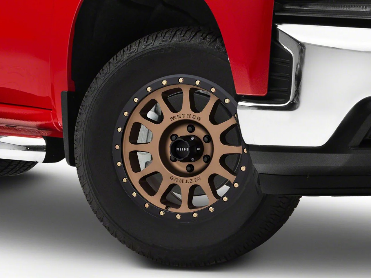 Method Race Wheels MR305 NV Bronze 6-Lug Wheel; 18x9; 18mm Offset (19-26 Silverado 1500)