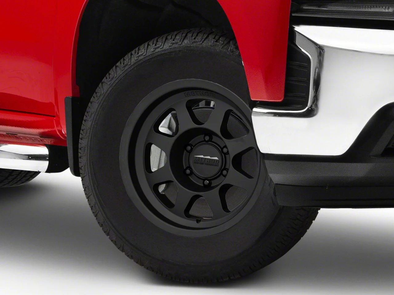 Method Race Wheels MR701 Matte Black 6-Lug Wheel; 18x9; 18mm Offset (19-26 Silverado 1500)