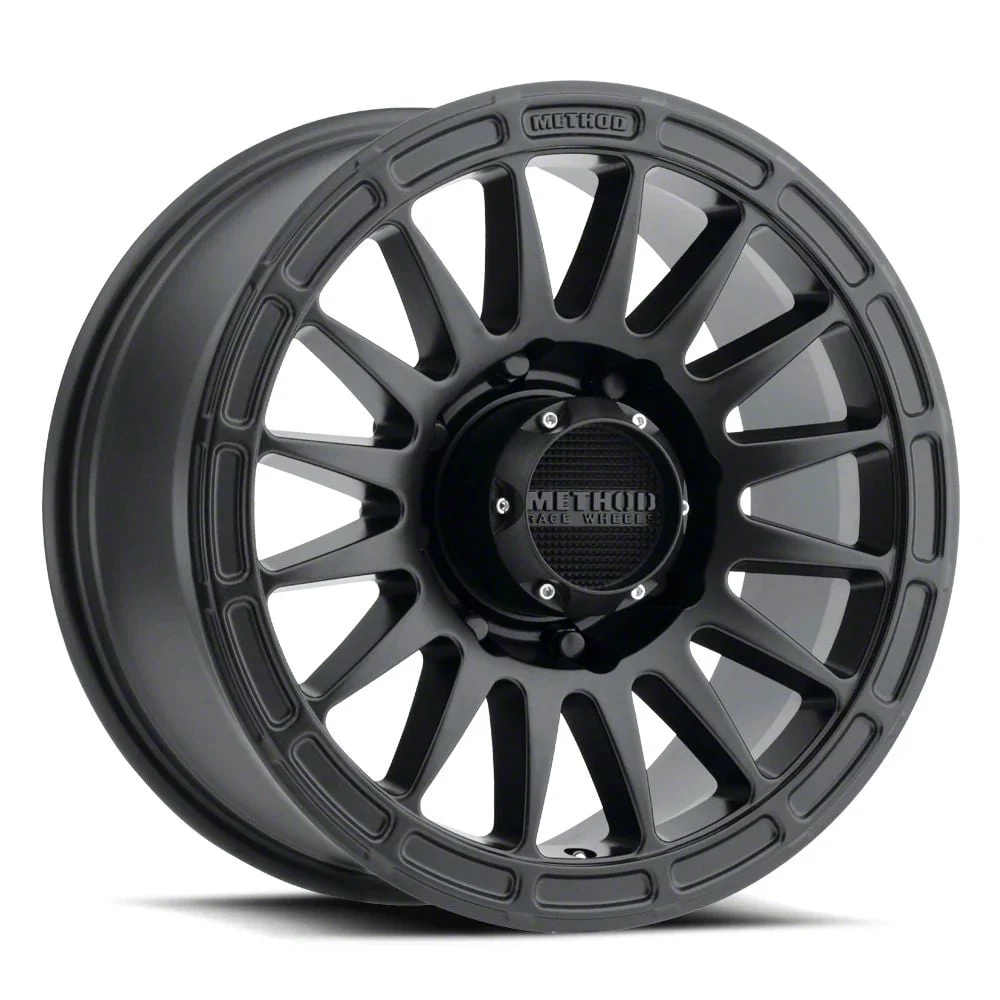 Method Race Wheels MR314 Matte Black 8-Lug Wheel; 18x9; 18mm Offset (17-22 F-250 Super Duty)