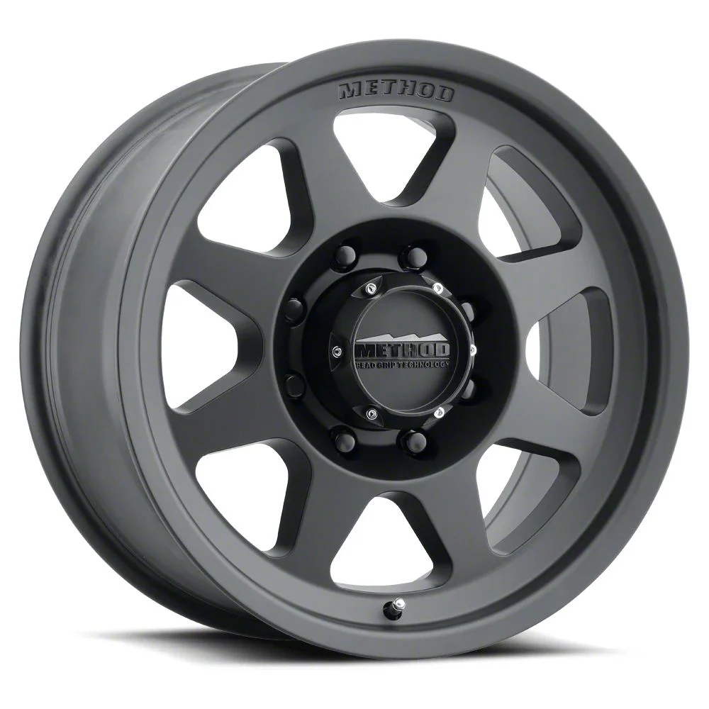 Method Race Wheels MR701 Matte Black 8-Lug Wheel; 17x9; -12mm Offset (17-22 F-250 Super Duty)