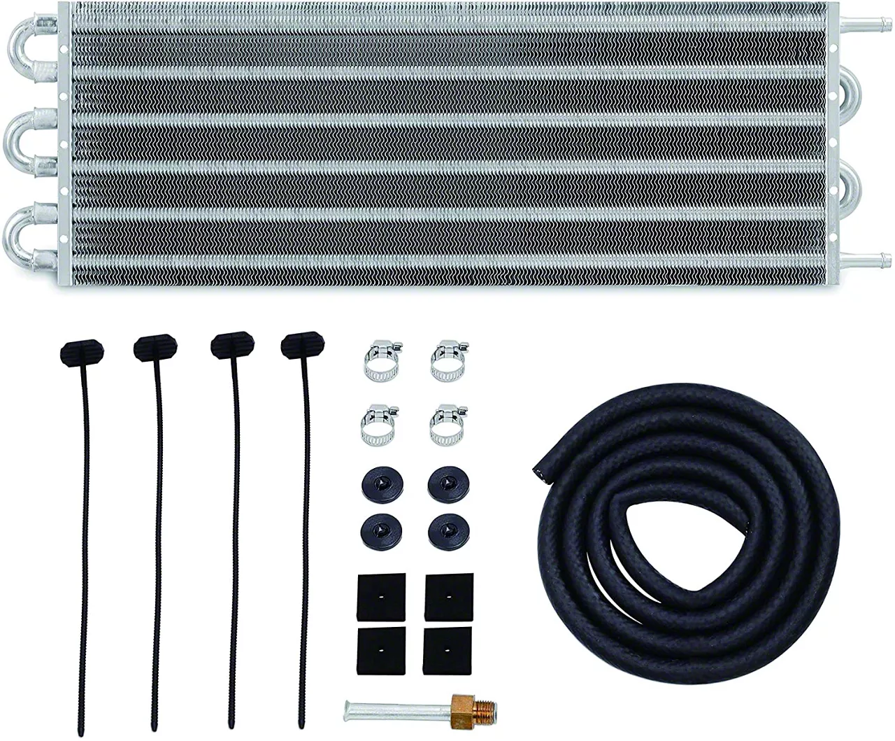 Mishimoto Universal Transmission Fluid Cooler; 20-Inch x 7.50-Inch x 0.75-Inch (Universal; Some Adaptation May Be Required)