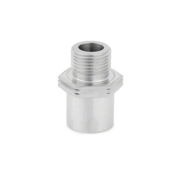 Mishimoto Stainless Steel Sandwich Plate Adapter; 3/4-Inch -16UNF (Universal; Some Adaptation May Be Required)