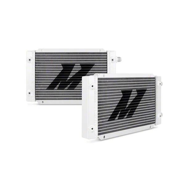 Mishimoto Universal 19-Row Dual Pass Oil Cooler (Universal; Some Adaptation May Be Required)