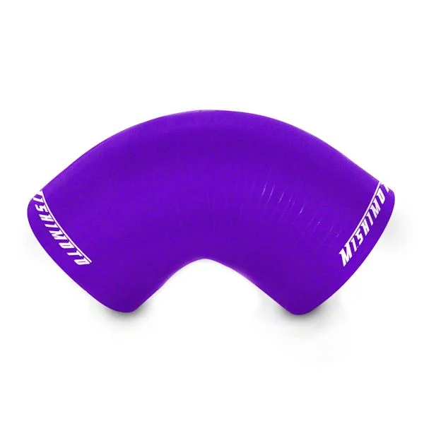 Mishimoto Silicone 90-Degree Coupler; 3-Inch; Purple (Universal; Some Adaptation May Be Required)