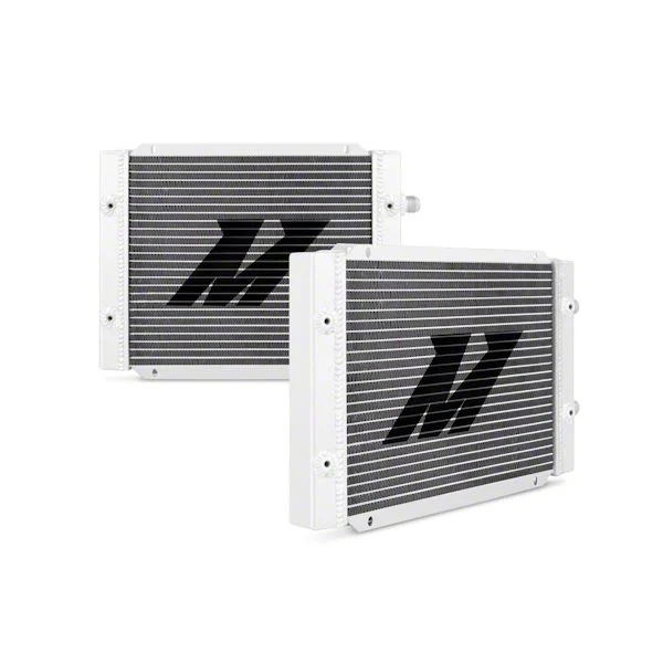 Mishimoto Universal 25-Row Dual Pass Oil Cooler (Universal; Some Adaptation May Be Required)