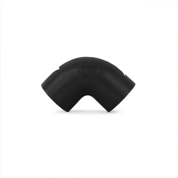 Mishimoto Silicone 90-Degree Coupler; 1.50-Inch; Black (Universal; Some Adaptation May Be Required)