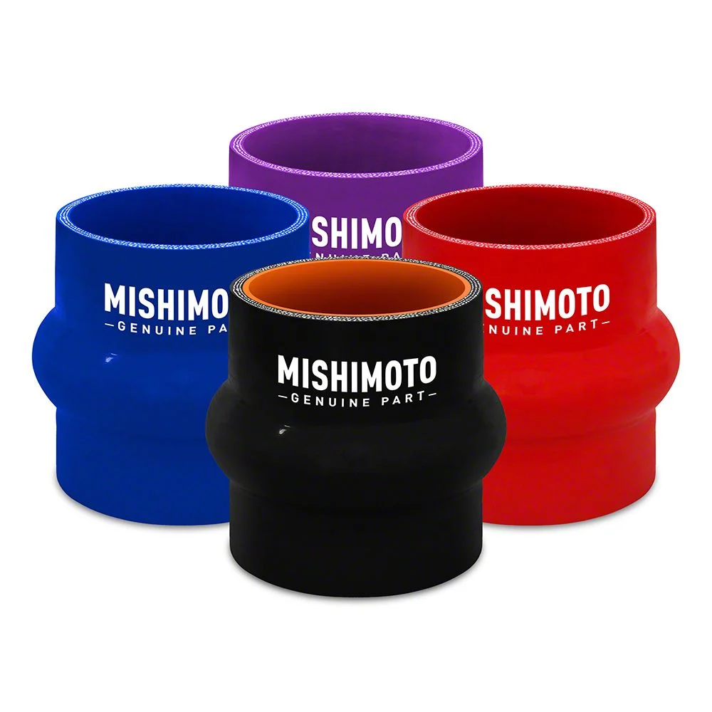 Mishimoto Silicone Hump Hose Coupler; 2.50-Inch; Black (Universal; Some Adaptation May Be Required)