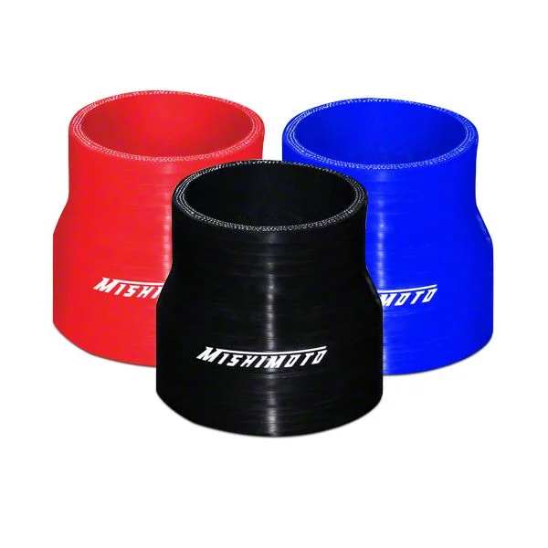 Mishimoto Silicone Transition Coupler; 2.50-Inch to 3-Inch; Black (Universal; Some Adaptation May Be Required)