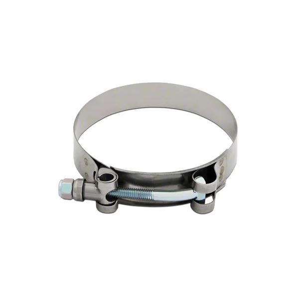 Mishimoto T-Bolt Clamp; Stainless Steel; 3.15 to 3.39-Inch (Universal; Some Adaptation May Be Required)
