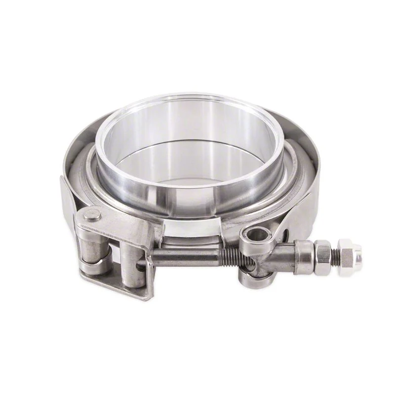 Mishimoto V-Band Clamp; Aluminum; 3-Inch (Universal; Some Adaptation May Be Required)