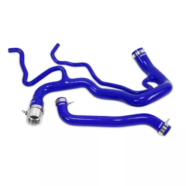 Mishimoto Silicone Radiator Hose Kit; Blue (11-16 6.6L Duramax Sierra 2500 HD)
