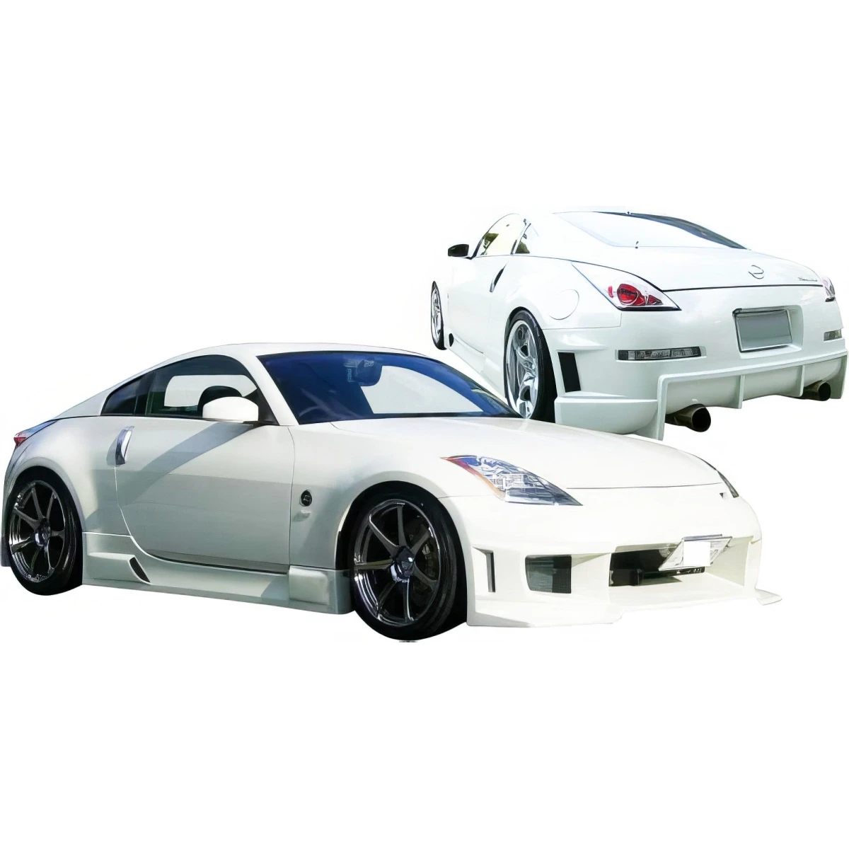 FRP BOME v1 Body Kit 4pc > Nissan 350Z (Z33) 2003-2008 - 100116