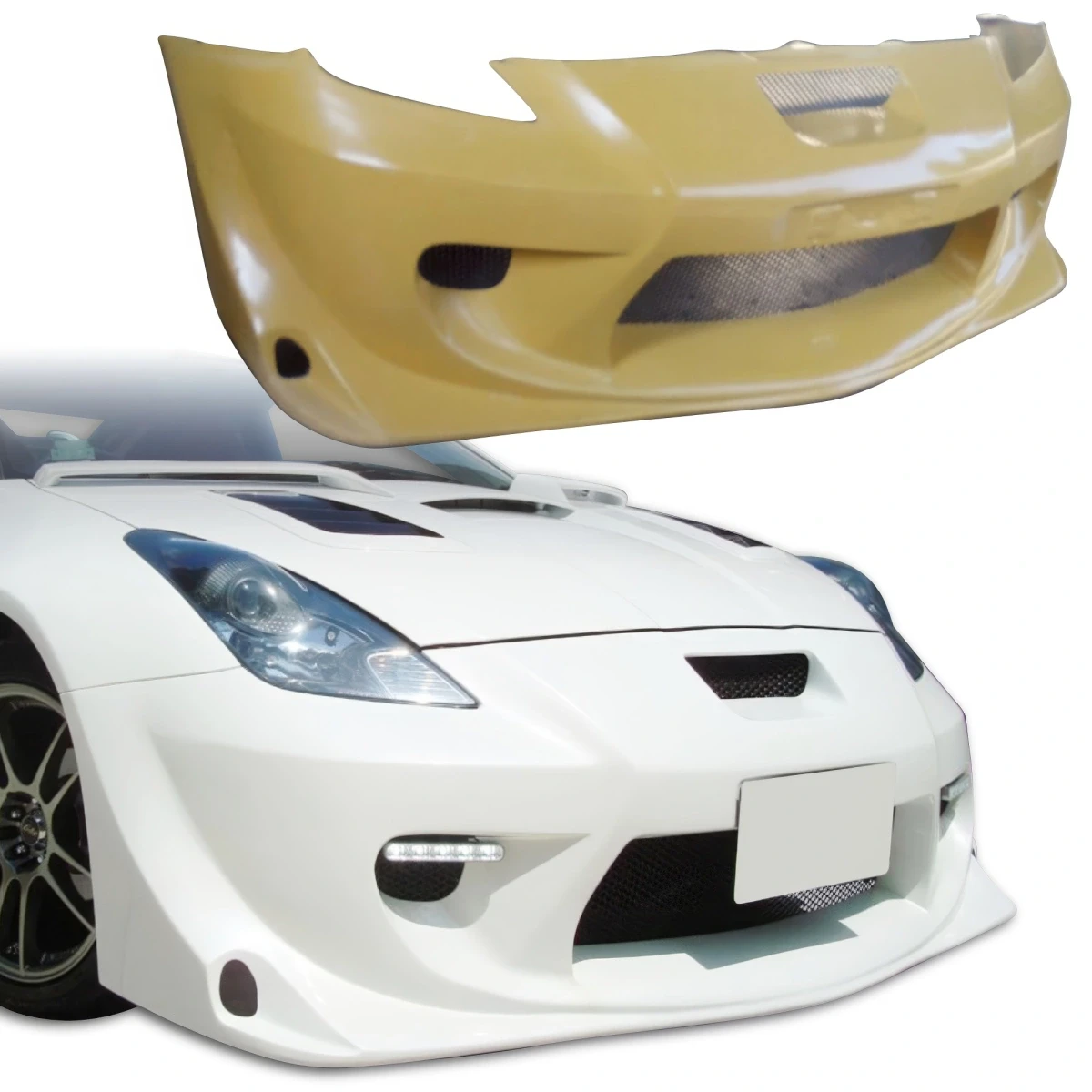FRP AP-BR Wide Body Front Bumper > Toyota Celica (ZZT231) 2000-2005 - 110003