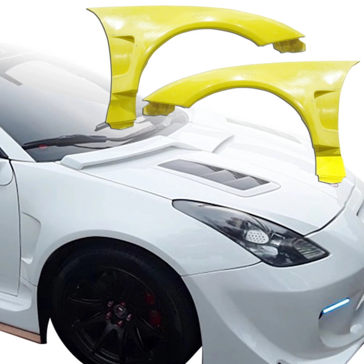 FRP AP-BR Wide Body Fenders (front) > Toyota Celica (ZZT231) 2000-2005 - 110004