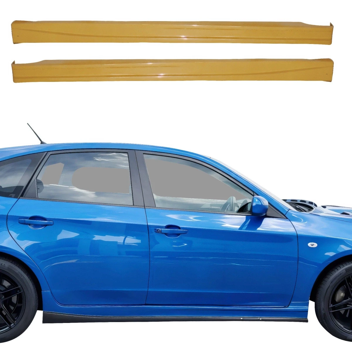 FRP ING Side Skirts > Subaru WRX (GH) 2011-2014 > 5dr Hatchback - 110016