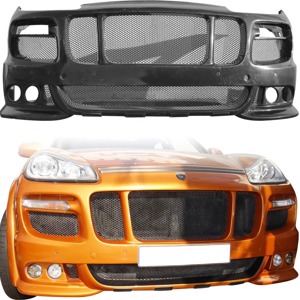 FRP HAMA Front Bumper > Porsche Cayenne (957) 2008-2010 - 110019
