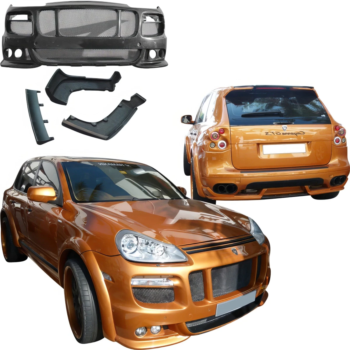 FRP HAMA Body Kit 4pc > Porsche Cayenne (957) 2008-2010 - 110021