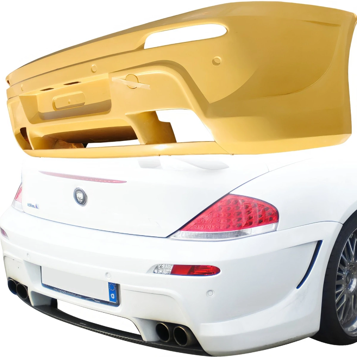 FRP LDES Rear Bumper > BMW 6-Series (E63 E64) 2004-2010 > 2dr - 110079