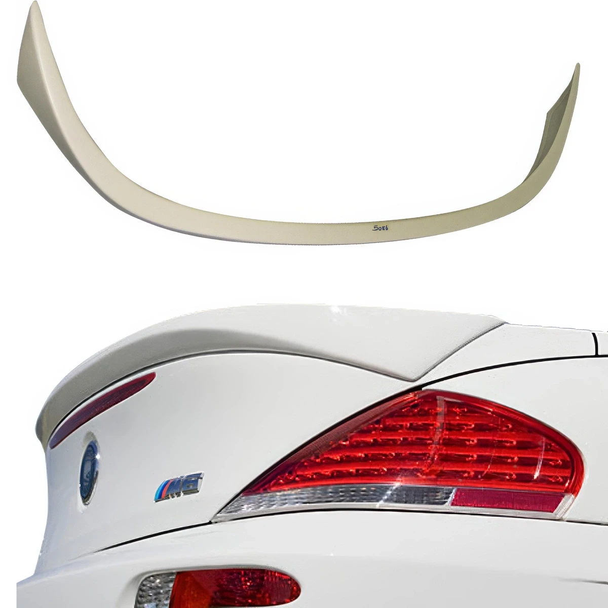 FRP LDES Trunk Spoiler Wing > BMW 6-Series (E63 E64) 2004-2010 > 2dr - 110081