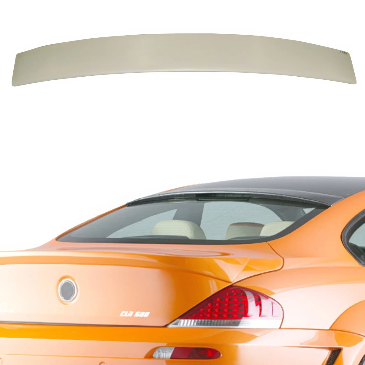 FRP LDES Roof Spoiler Wing > BMW 6-Series (E63 E64) 2004-2010 > 2dr - 110082