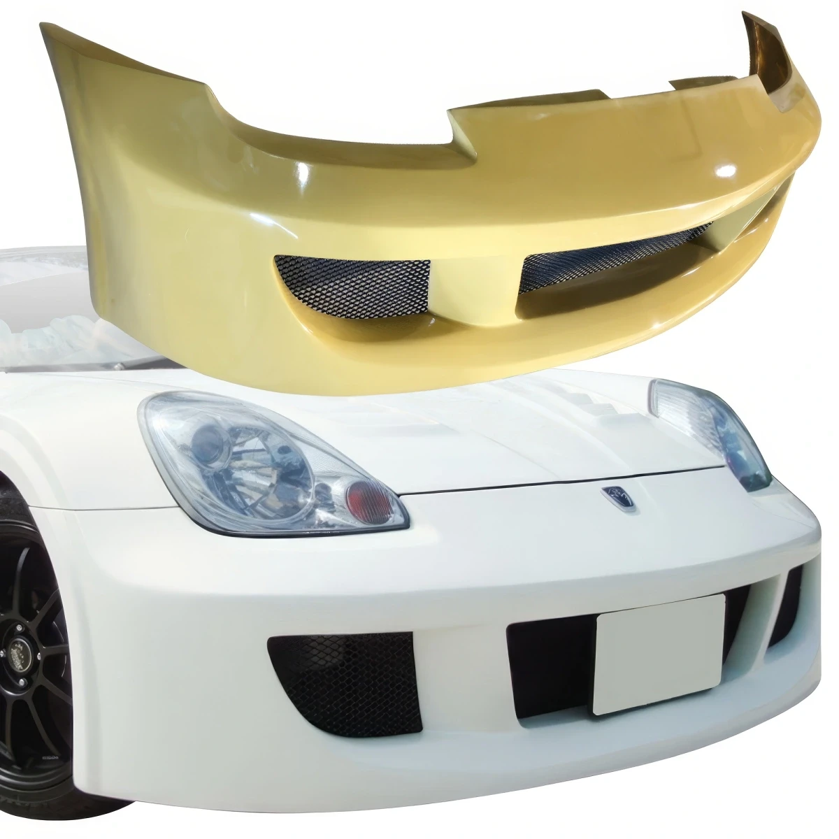 FRP WI Wide Body Front Bumper > Toyota MRS MR2 Spyder 2000-2005 - 110091