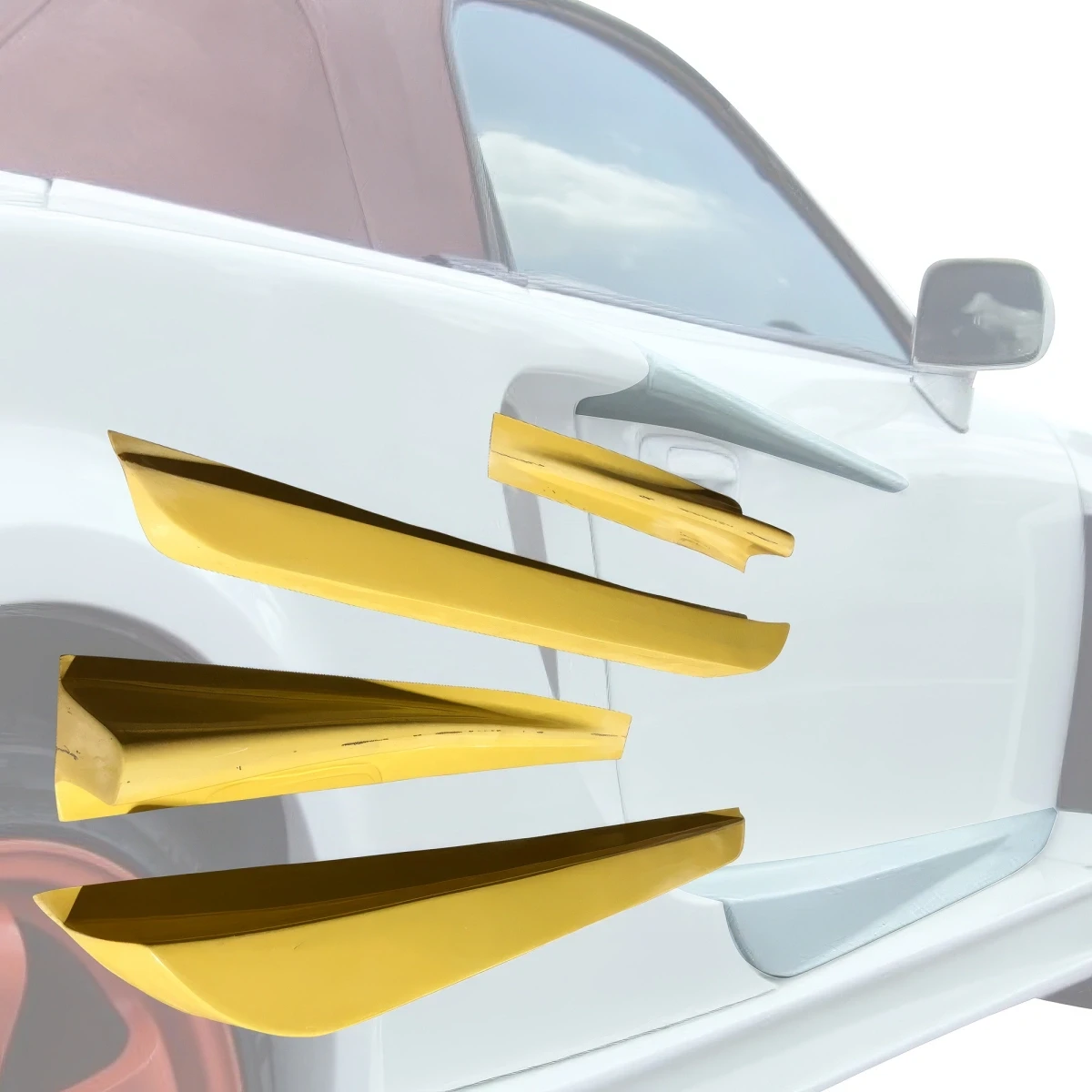 FRP WI Wide Body Door Caps 4pc > Toyota MRS MR2 Spyder 2000-2005 - 110094